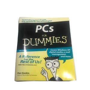 PCs for Dummies Dan Gookin 9th Edition 2003 Good